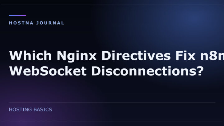 Which Nginx Directives Fix n8n WebSocket Disconnections?